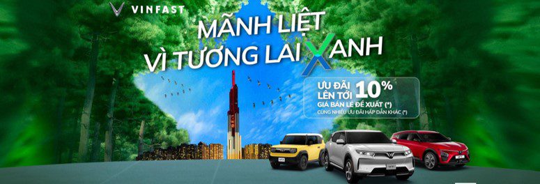 banner popup vinfast